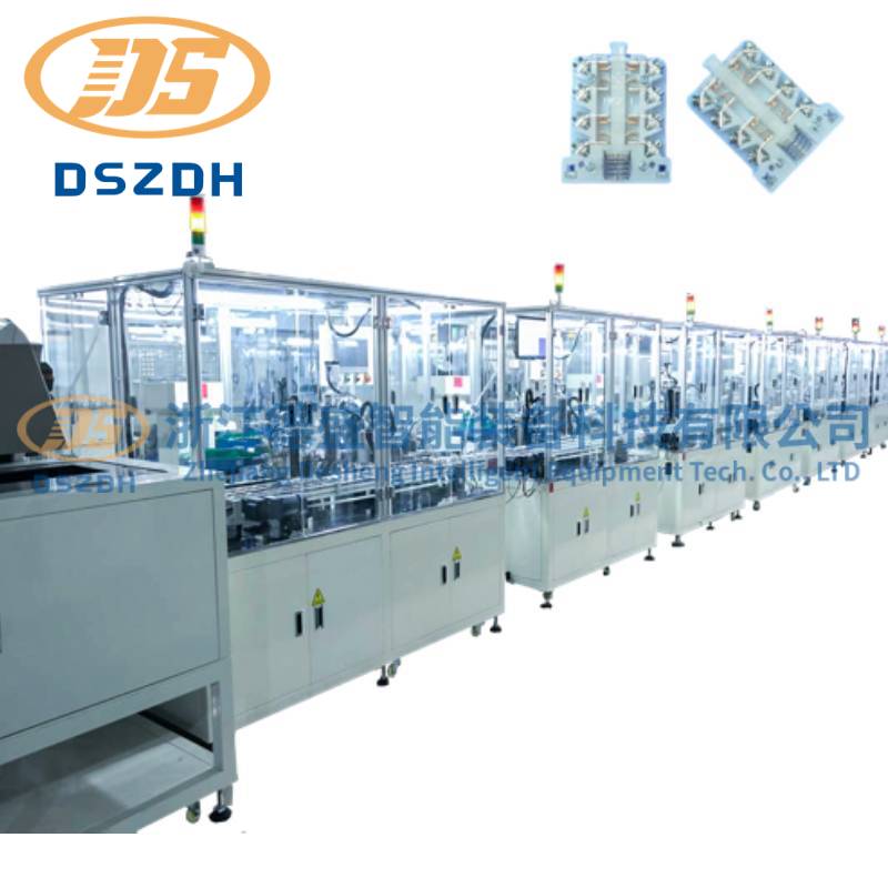 Eindschakelaar Automatische assemblagelijn